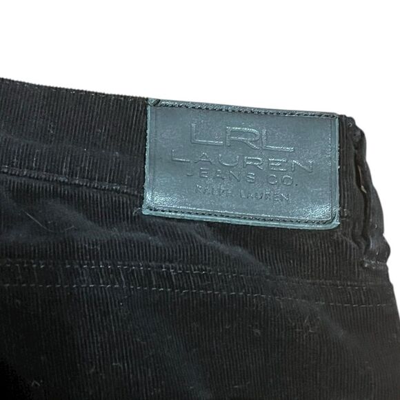 Ralph Lauren Black Corduroy Classic Bootcut Pants, Size 6 - Picture 4 of 10